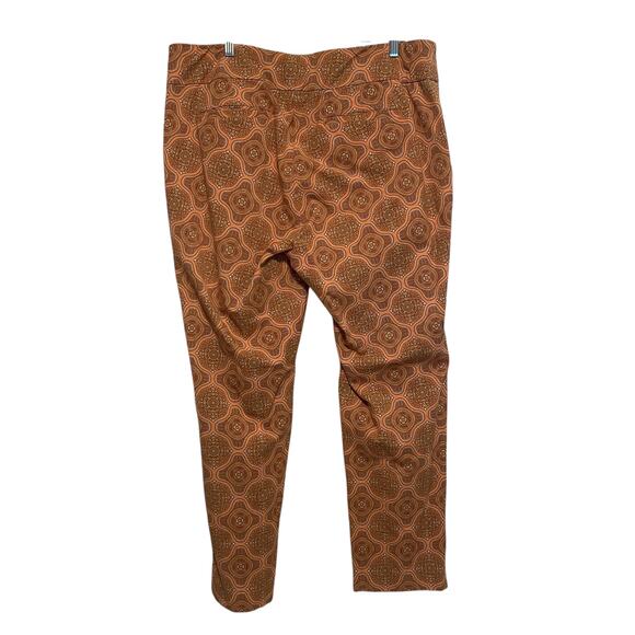 Soft Surroundings Canyon Sunset Ankle Pants Womens Sz 1X Superla Stretch Pullon - Picture 6 of 12